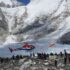 Helicopter in Everest