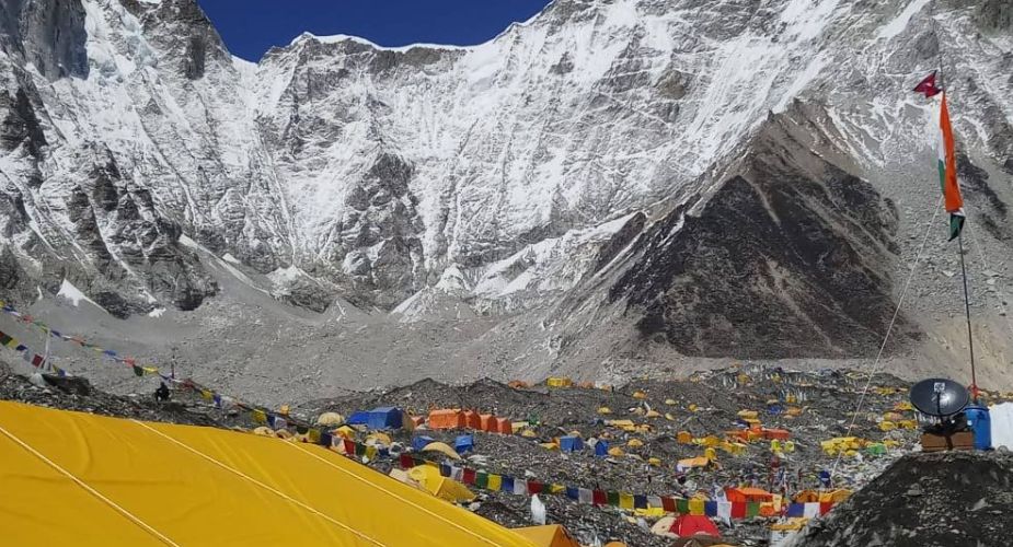 Tents in Everest Base Camp