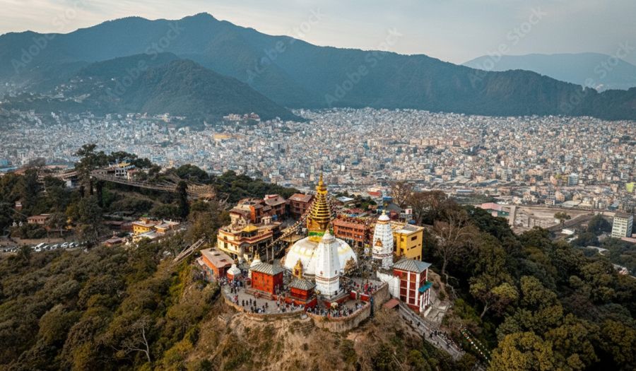 Swayambhu-monkey Temple